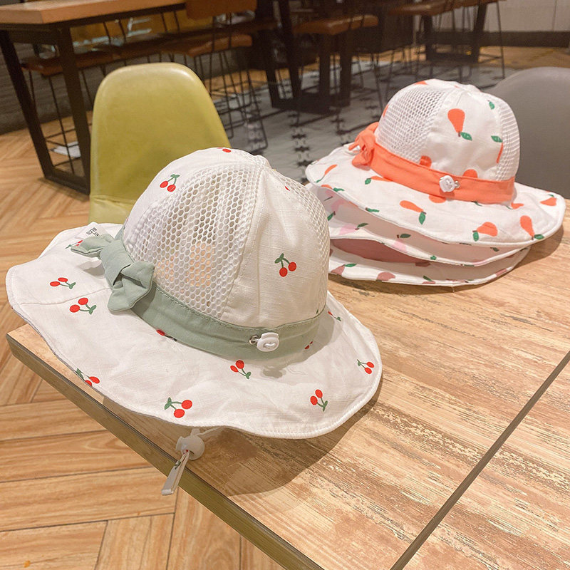 女宝宝夏季薄款遮阳帽子女童网眼透气大帽檐婴儿渔夫帽防晒太阳帽,童装/婴儿装/亲子装,帽子,淘宝优惠券,粉丝福利购,淘宝优惠卷