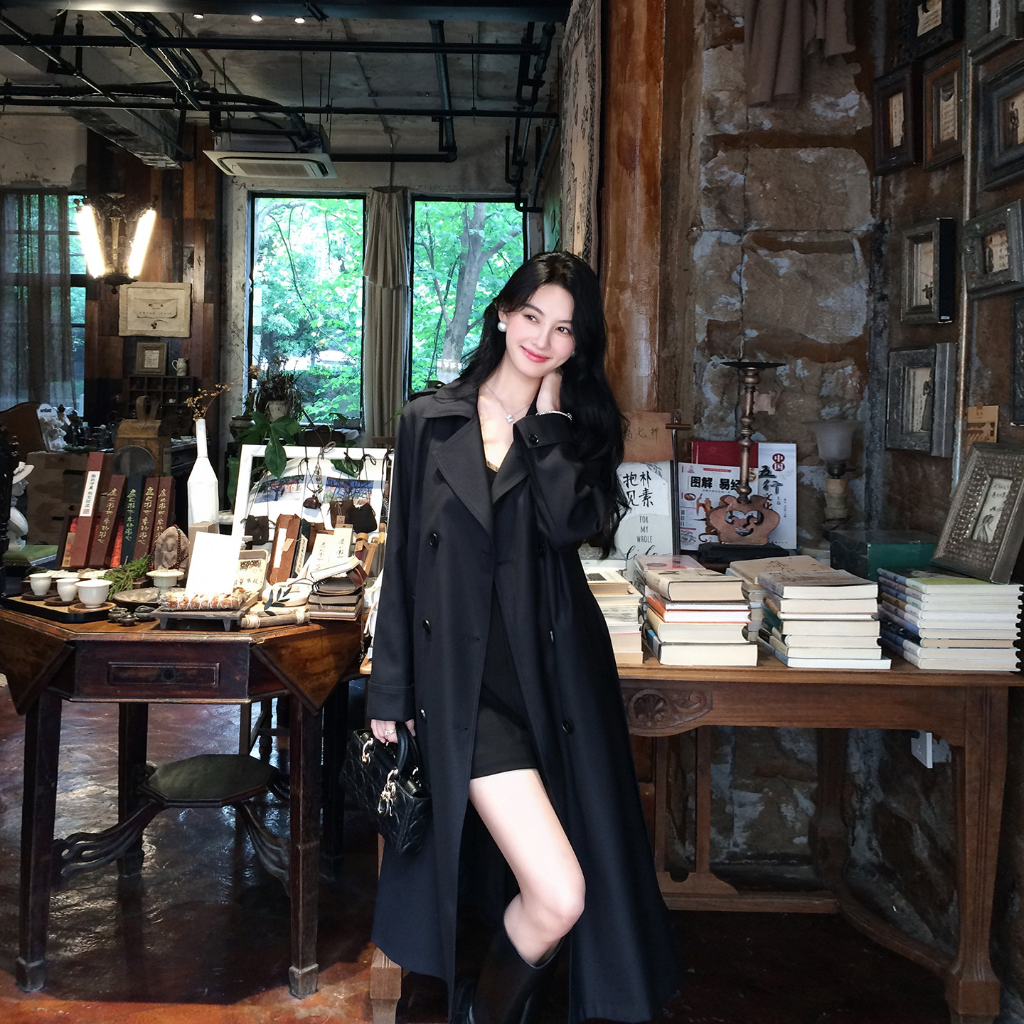 经典高级感休闲风衣外套女2026春秋季新款韩系宽松气质英伦风大衣