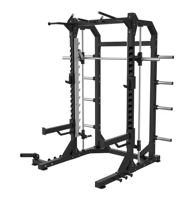 史密斯＋深蹲训练器多功能史密斯机自由深蹲架商用健身房专用器材