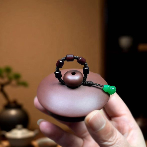时念高档紫砂壶盖钮防烫装饰吊坠