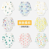 Детский лонгслив, бандаж пупочный, детское осеннее хлопковое боди для новорожденных