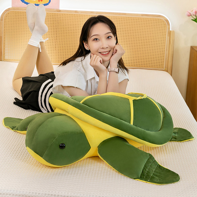 乌龟玩偶超大号毛绒玩具公仔床上睡觉靠枕摆件儿童布娃娃生日礼物