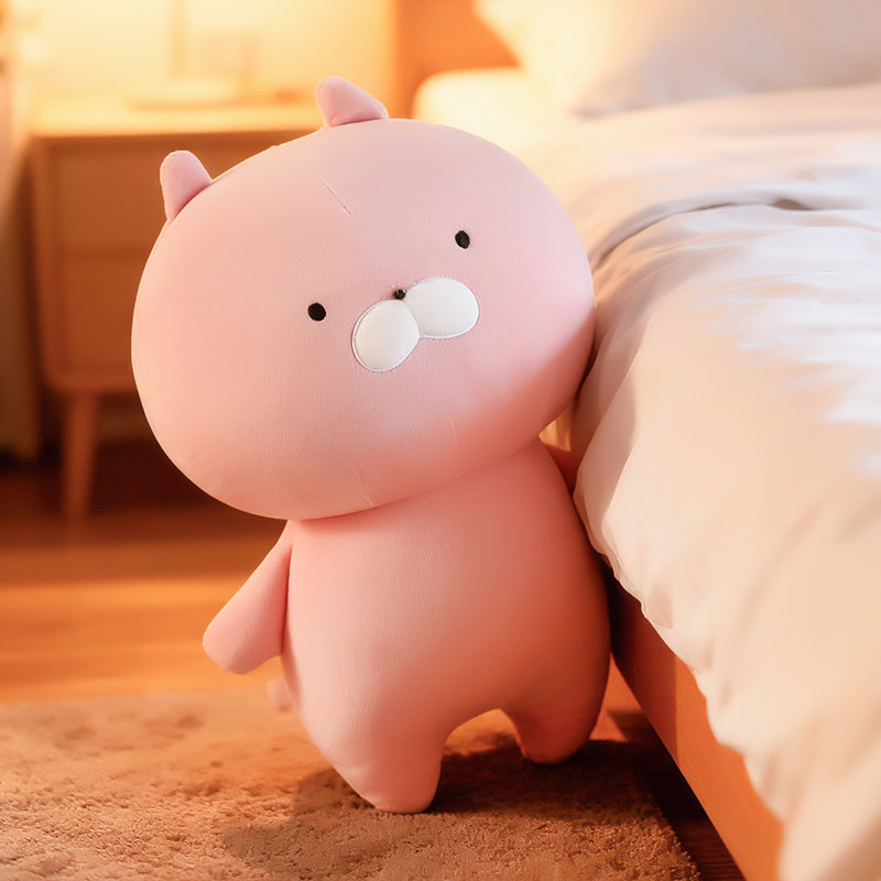 可爱兔兔丸公仔毛绒玩具粉色兔子玩偶睡觉抱枕安抚布娃娃女生礼物