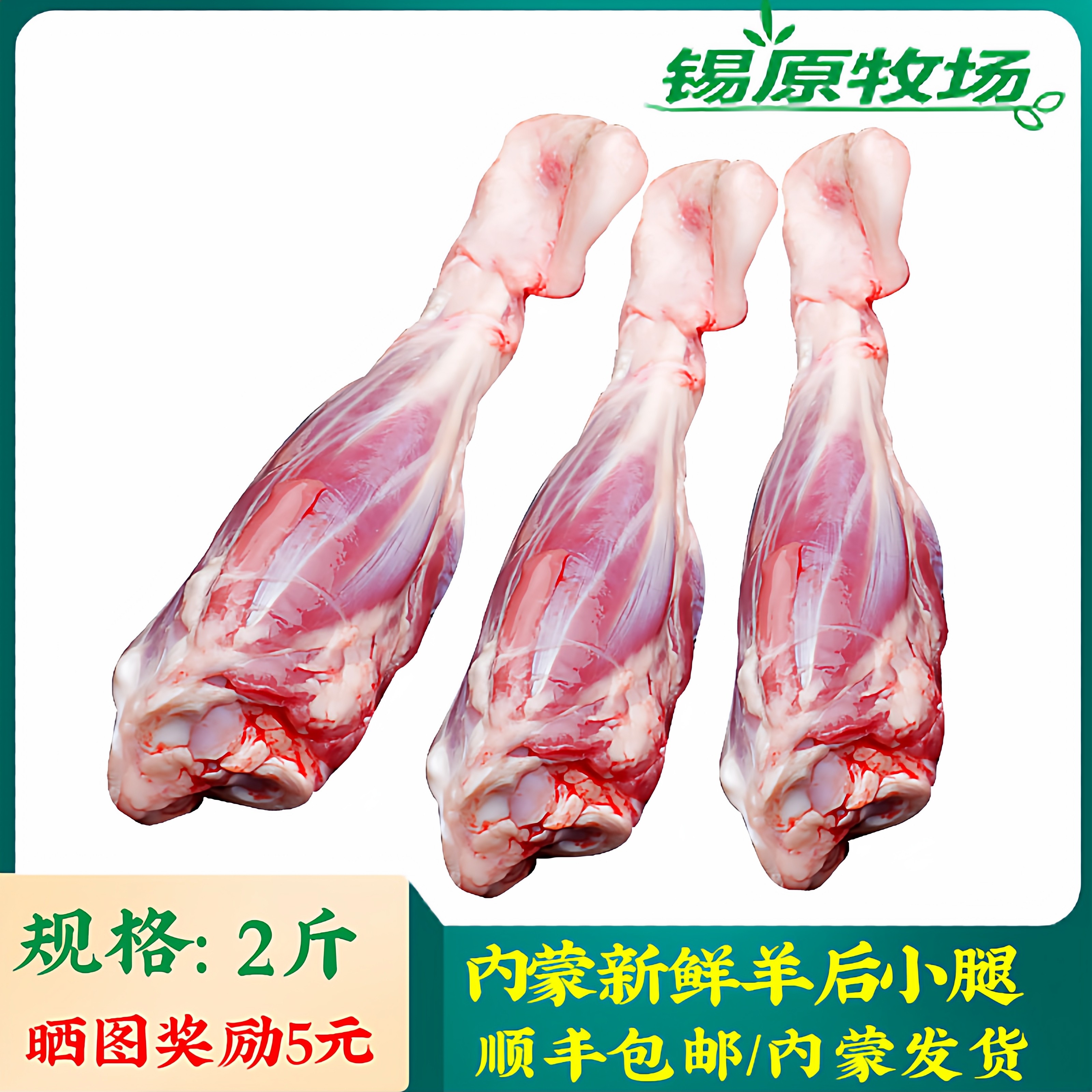 锡原牧场 羊小腿羊棒骨羊腱子冷冻烧烤食材烤羊后小腿内蒙羊腿2斤,水产肉类/新鲜蔬果/熟食,生羊腿,淘宝优惠券,粉丝福利购,淘宝优惠卷