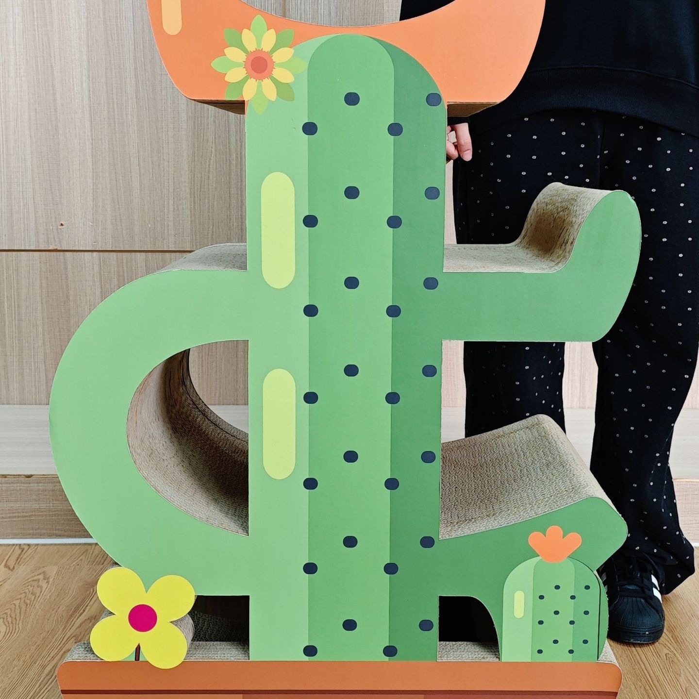 工厂现货icle仙人掌猫抓板猫窝猫爬架4层高端bb坑耐抓耐磨89