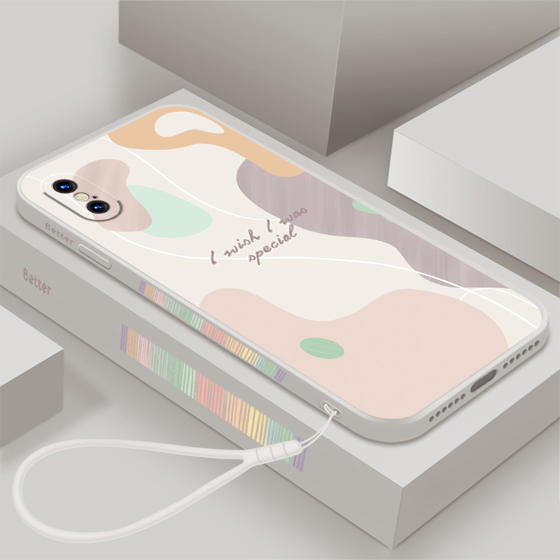 直边魔方 镜头全包 液态硅胶 轻薄软壳