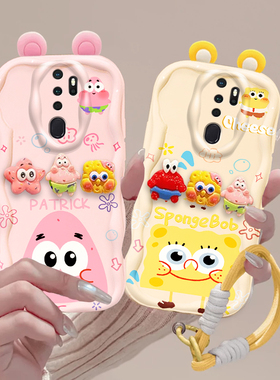 适用oppoa11手机壳立体公仔A11S/A11X保护套PCHM10女款新款全包防摔A11s软壳硅胶卡通潮壳可爱oppoa11s保护壳