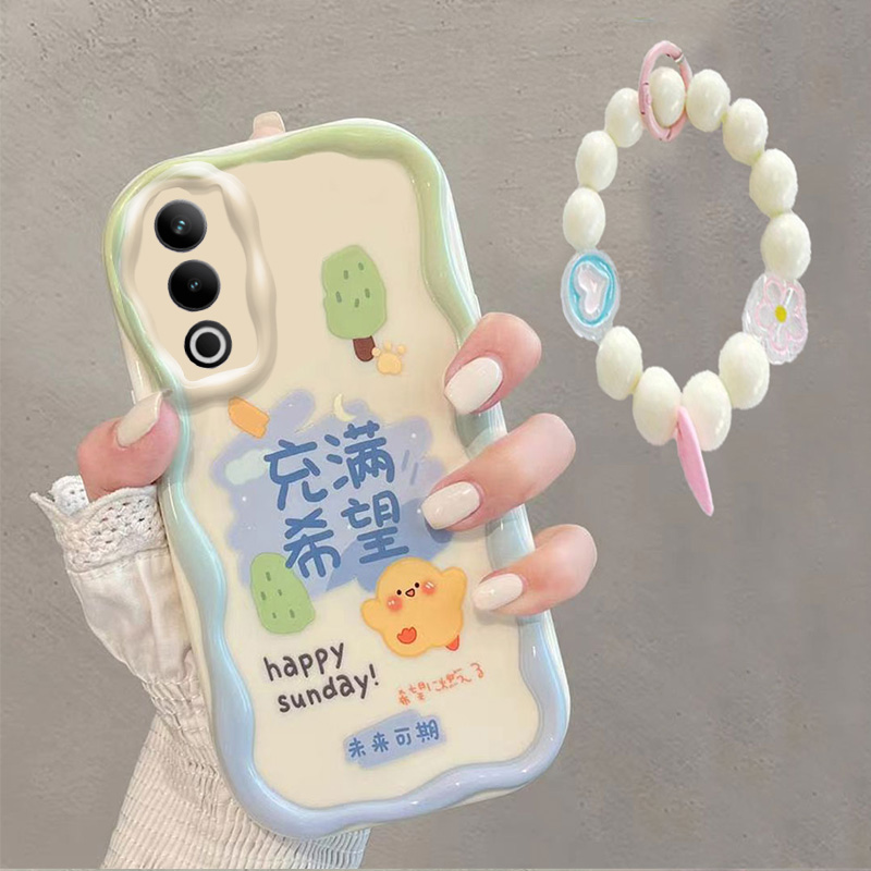 适用于oppoA3X手机壳女可爱手链