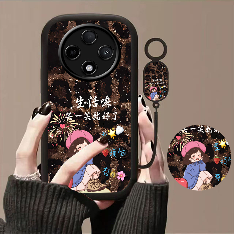 女新款卡通手链手机壳