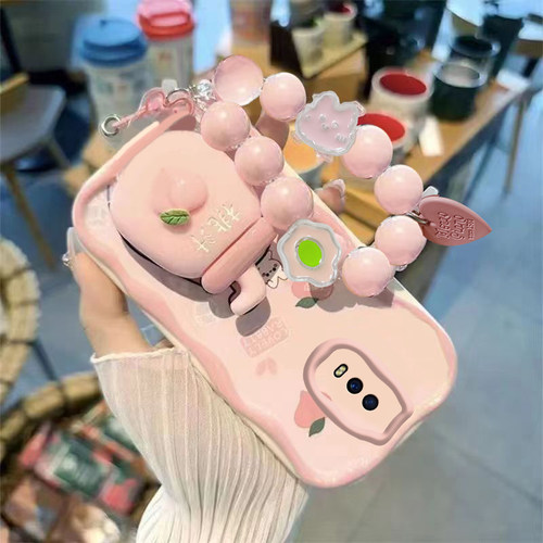 适用于OPPOk3手机壳女可爱手链