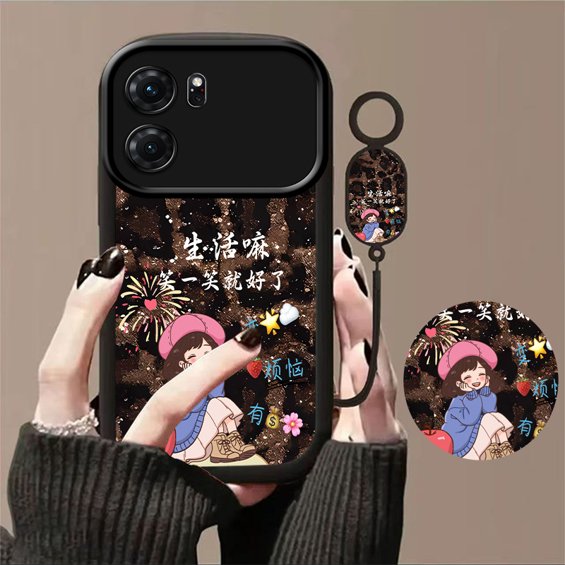 女新款卡通手链手机壳