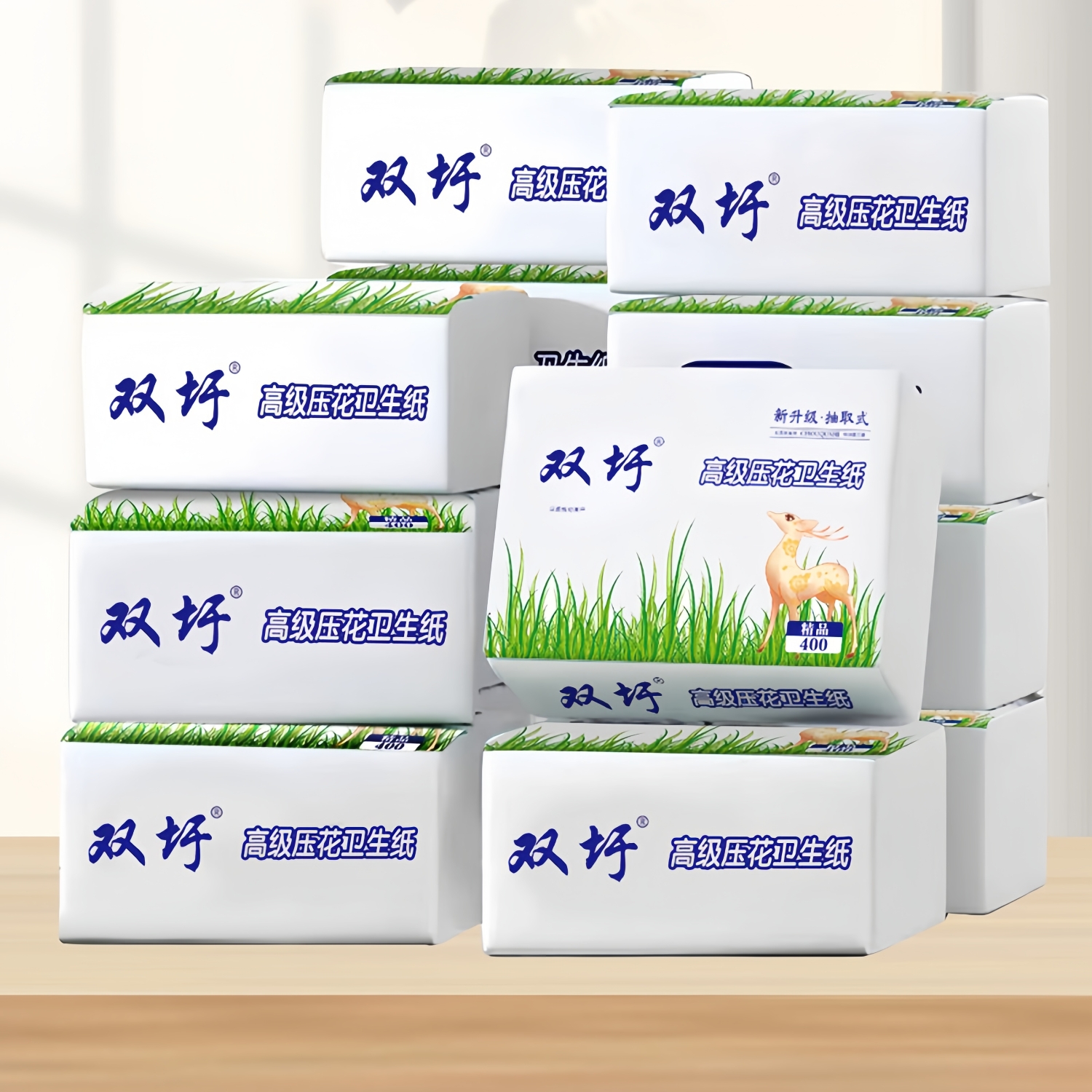 平板卫生纸家用草纸实惠装厕纸