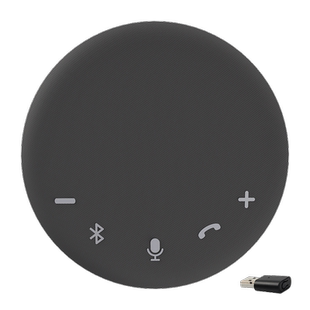 戴浦视频会议麦克风无线全向麦克风USB有线无线蓝牙连接可选会议办公室设备拾音器自带扬声器支持腾讯会议