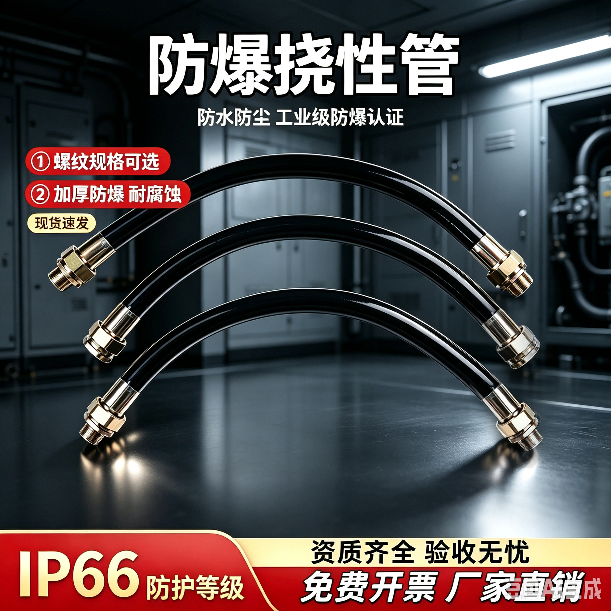 防爆挠性连接管BNG防爆软管挠性接线管4分防爆管穿线管挠性管厂家
