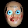 Resin Fire Man Mask