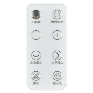 适用艾美特电风扇遥控器通用FA18-RD48 FB18123DR-DC空气循环扇配件风扇摇控器板