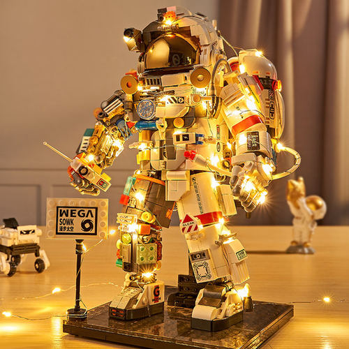 2025新款航天宇航员积木益智拼装儿童6玩具7男孩子8-12岁礼物