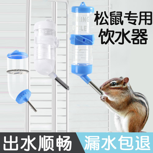 松鼠水壶仓鼠饮水器喝水器挂式
