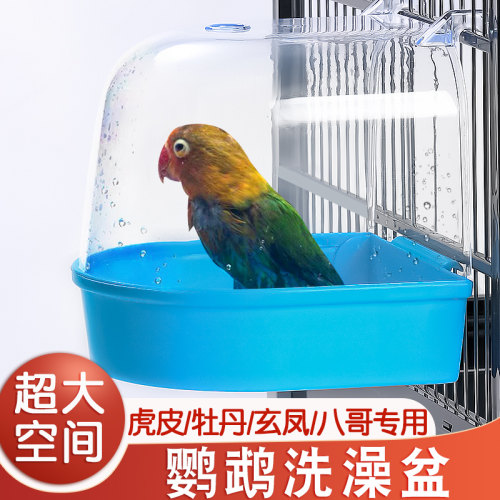 鹦鹉洗澡盆虎皮牡丹玄凤八哥专用