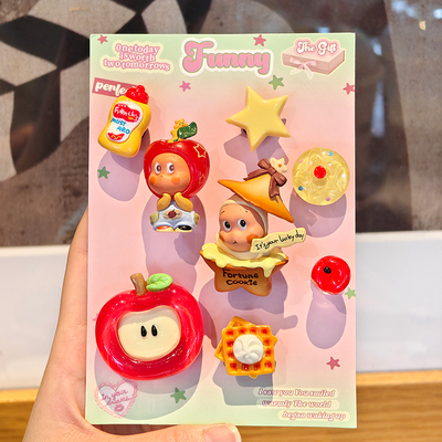 洞洞鞋配饰星星人改娃萌粒系列鞋花配饰适配卡骆驰Crocs可拆卸diy