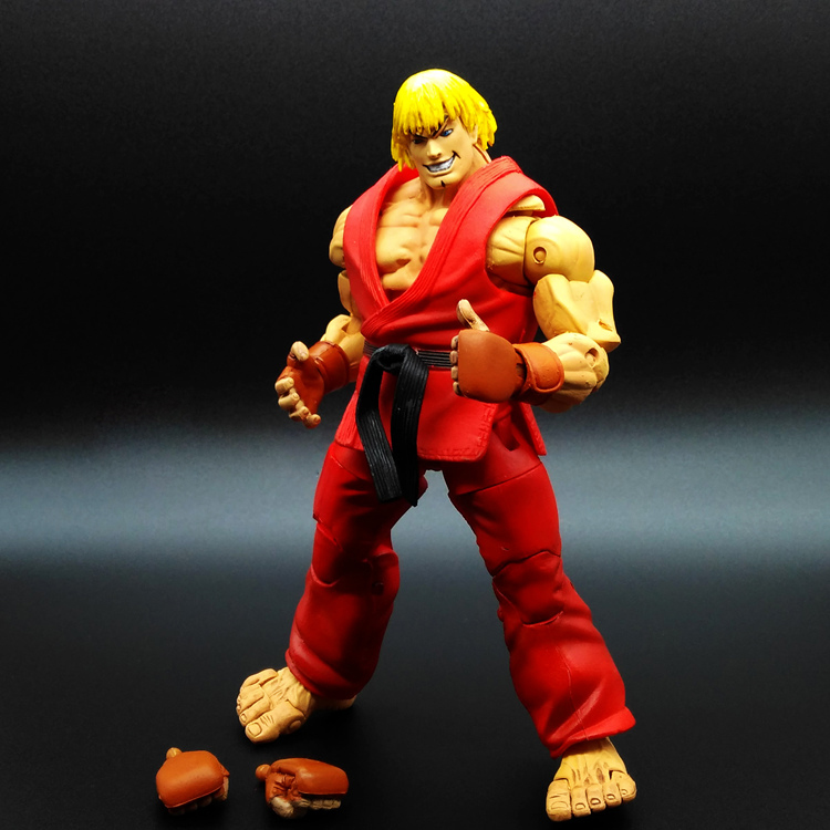 街头霸王5 肯KEN手办模型 PS4游戏街机漫画可动人偶豪鬼古烈