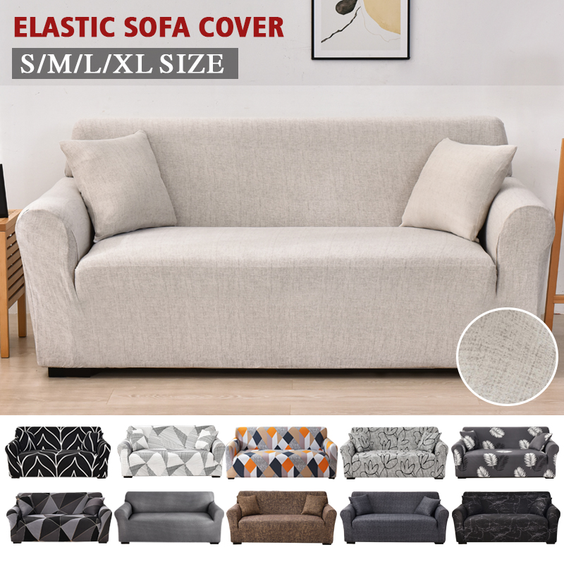 Coolazy Sretch Plaid Sofa Slipver Elastic Sofa vers for Livi