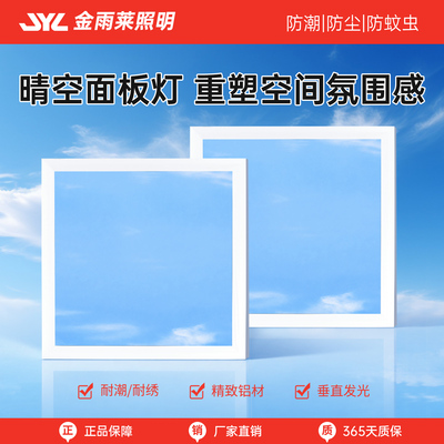 厨卫餐厅嵌入式晴空平板灯