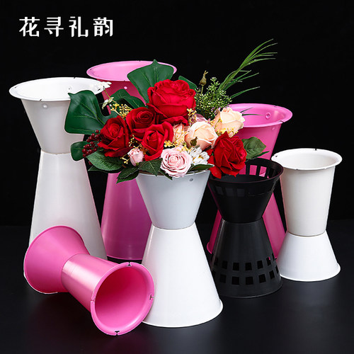 包花神器插花包花束底座箭筒剑桶