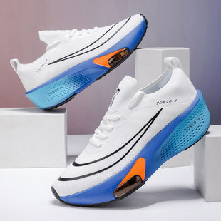 阿尔法3代儿童竞速专业气垫无碳板跑步鞋男学生飞马中考减震运动