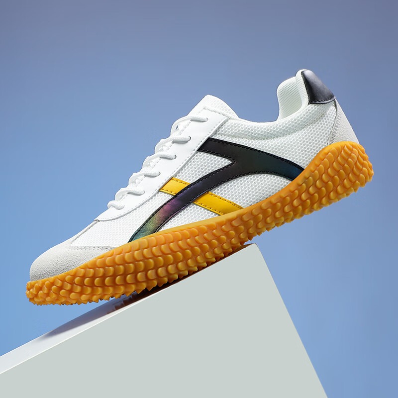 专业拔河鞋团队训练比赛专用鞋皮面排球鞋男女防滑羽毛球乒乓球鞋