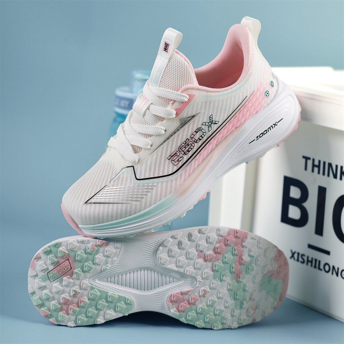 中考体育专用鞋立定跳远鞋男女初中学生体考试训练田径运动跑步鞋