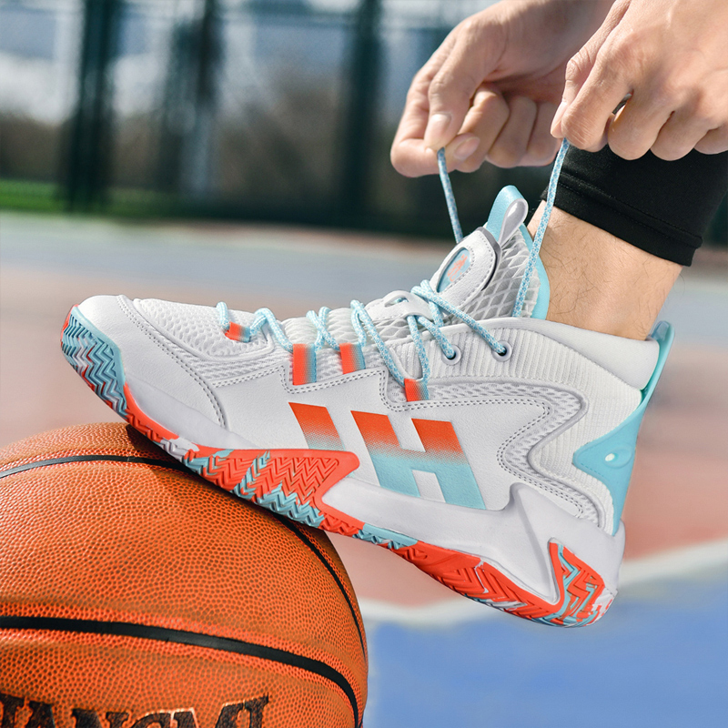 篮球鞋男鞋网面透气防滑