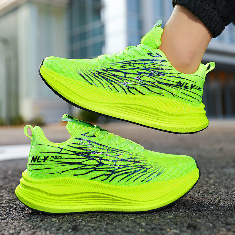 无碳板中考跑步鞋男女款C202心跳6代青少年学生超轻减震运动跑鞋