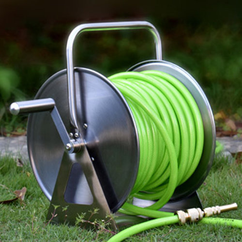 弘晨不锈钢农家用卷管器洗车水枪