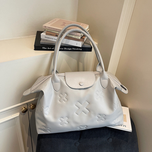 26年新款大容量皮质手提旅行包女轻便短途托特包行李袋待产收纳袋