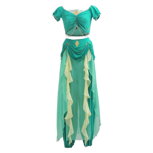 茉莉公主改良汉服沙漠异域风情舞蹈西域敦煌飞天服装仙气成人女夏