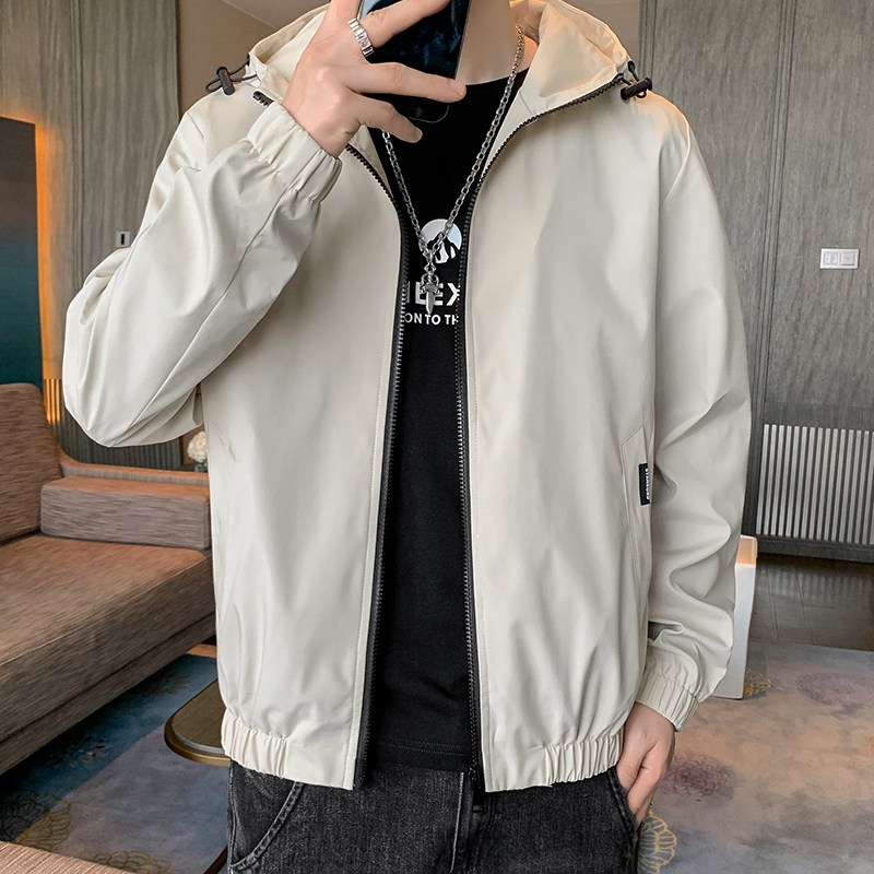 秋季2021男士工装外套新款潮流上衣秋装夹克男休闲衣服J983-P37图片