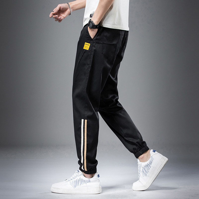 2023春夏 松紧腰束脚宽松哈伦休闲裤男 3色 M-5XL码K2283-P45图片