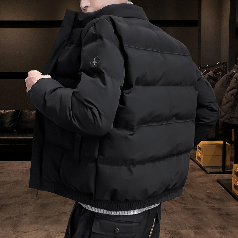 跑量冬装棉衣男外套男冬季纯色立领棉服青年M8228-P60,男装棉衣,星座815-2