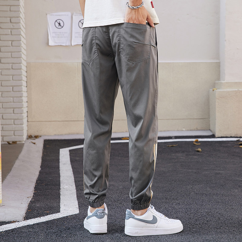 2023春夏松紧腰束脚宽松哈伦休闲裤男M-5XL码K2283-P45,男装休闲裤,星座815-2