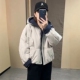 休闲短款 棉服女2024年冬季 新款 时尚 韩版 宽松保暖洋气百搭棉衣棉袄