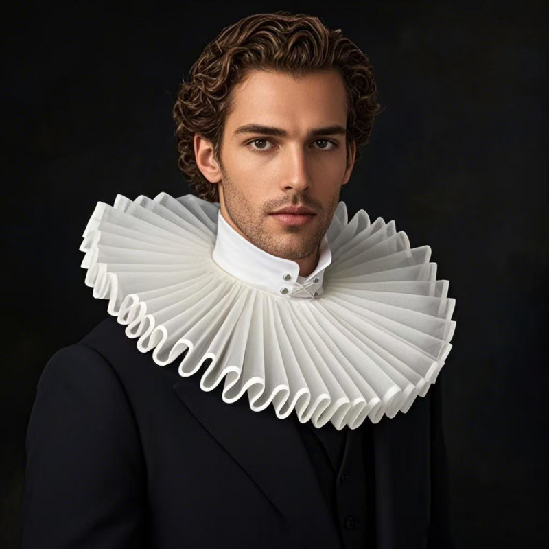 莎士比亚复古宫廷皱领