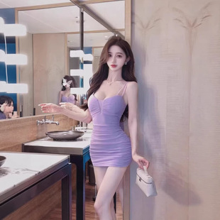 Baju wanita model baru musim panas baju ketat yang menonjolk