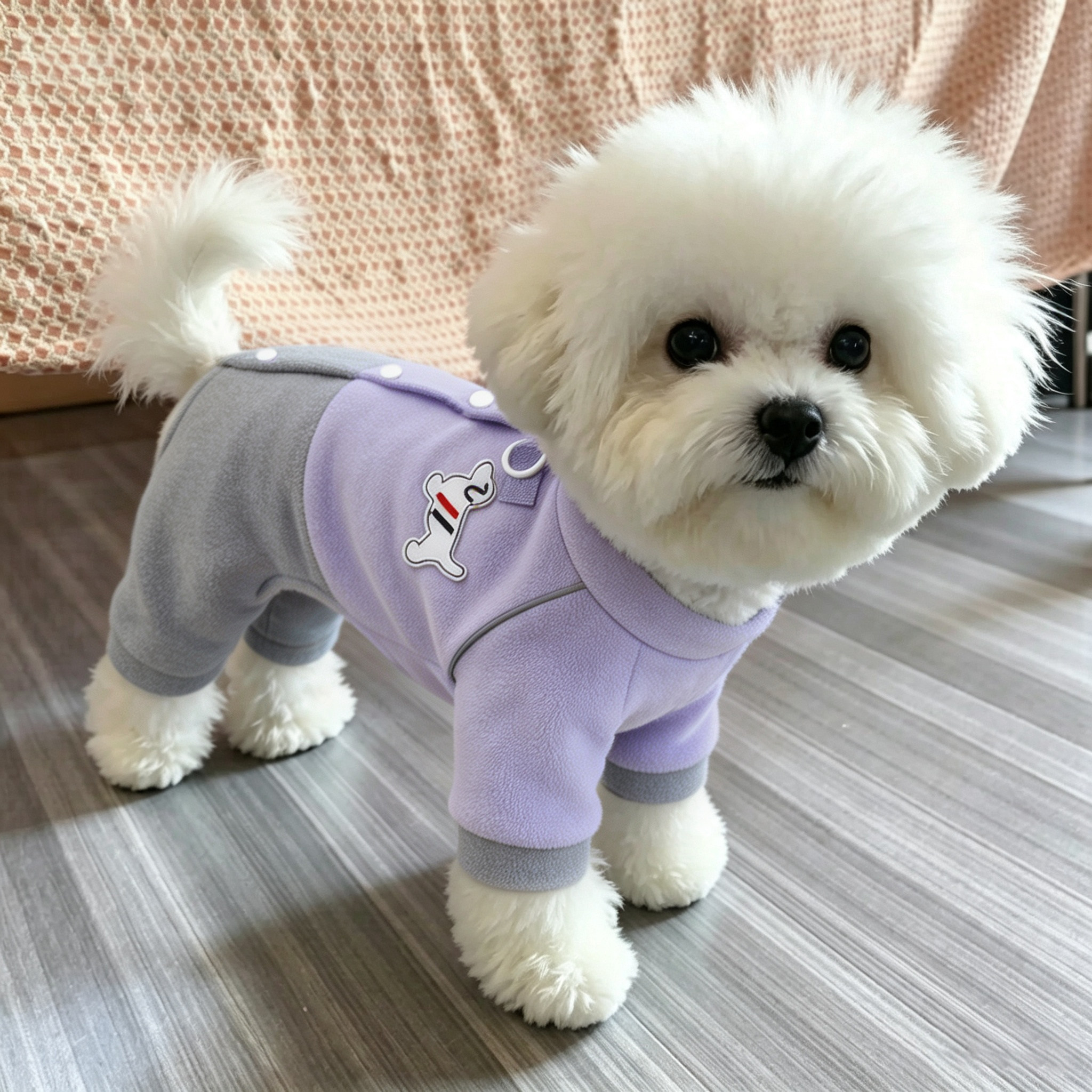 狗狗衣服比熊秋款幼犬雪纳瑞高颜值秋季小狗防掉毛小型犬秋冬加绒