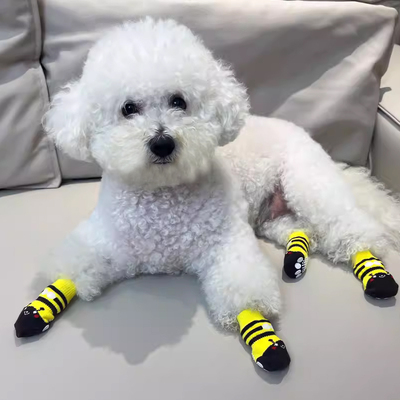 狗狗袜子防滑脚套泰迪比熊