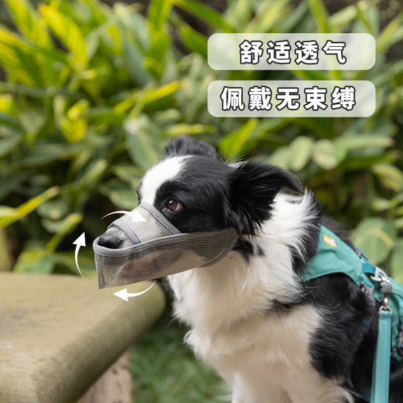 狗狗嘴套防咬防叫小型犬专用扒不掉防咬人拉布拉多大型犬宠物用品