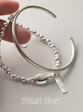 日韩女925纯银新款手镯手链