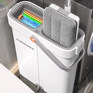 德国品质拖把家用一拖净2025新款免手洗拖布平板刮水拖地神器墩布