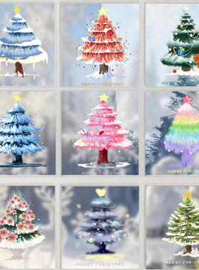 Christmas Day Decorations Atmosphere Stickers圣诞氛围贴纸