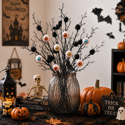 HalloweenDIYBatEyeballBouquet